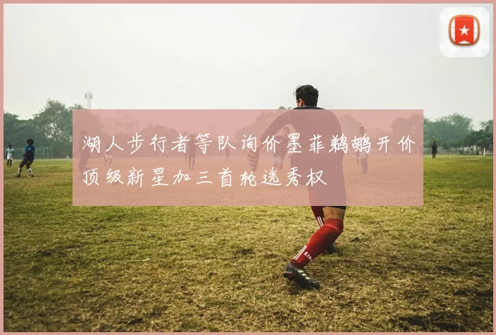 湖人步行者等队询价墨菲鹈鹕开价顶级新星加三首轮选秀权